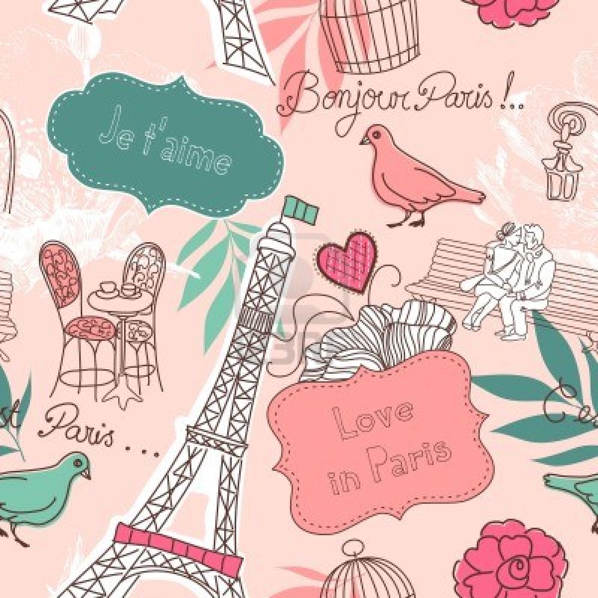 Motif Garskin Menara Eiffel Dewinda